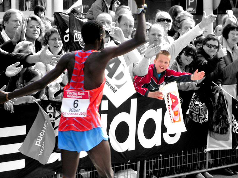 Duncan Kibet, Rotterdam marathon, clocked 2:04:27. Second fastest ever.