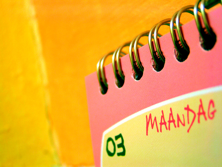 Monday the 3rd